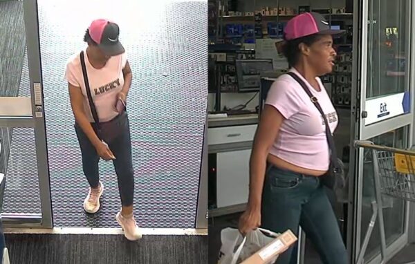 Police released this image of a woman wanted in a fraud investigation. Credit: Chesapeake Police Department