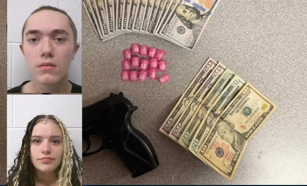 Two men, ages 18 and 21, face fentanyl possession and distribution charges after a traffic stop on interstate 68 near cumberland, maryland.