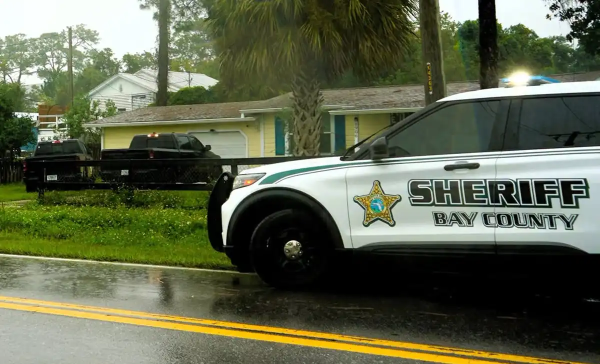 Florida's bay county spared major hurricane damage, but flooding and power outages remain Bay county sheriff, florida