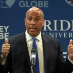 Cory booker spends most of debate talking about trump, receives praise from gov. Sherrill