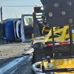 Two hospitalized after crash involving maryland highway vehicle on route 50