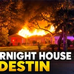 Firefighters battle overnight house fire in destin, florida; no people or pets inside