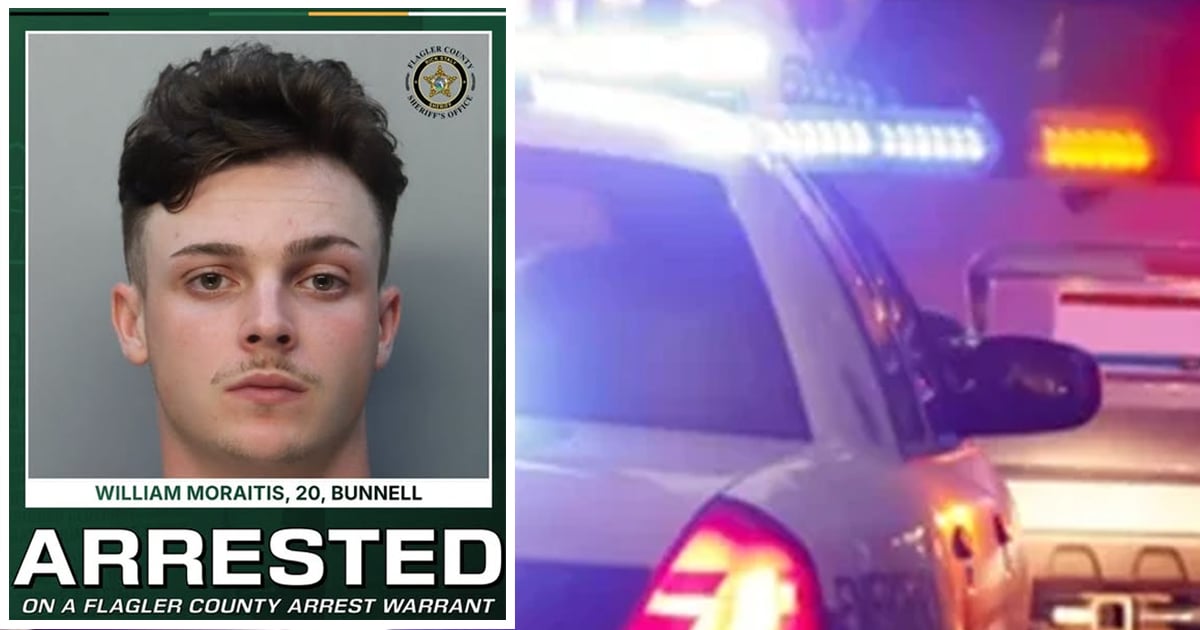 Authorities arrested william nikolas moraitis at portmiami on a flagler county warrant involving the alleged sexual assault of a teenager.