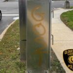 Vandals spray-paint street signs across gloucester township neighborhoods