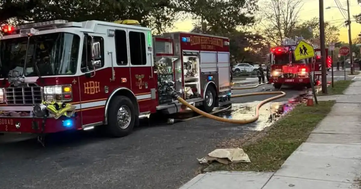 A 76-year-old man died after firefighters found him unresponsive inside a west high street home in haddon heights.