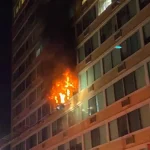Woman jumps from fifth-floor apartment during pennsauken fire; 40 displaced