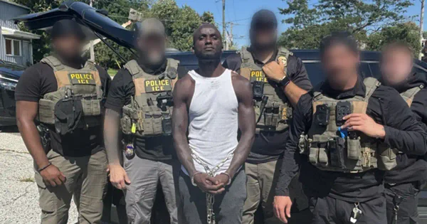 Ice arrests liberian man with child rape conviction and final removal order