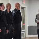 Jackson township welcomes four new career firefighters to fire district 2