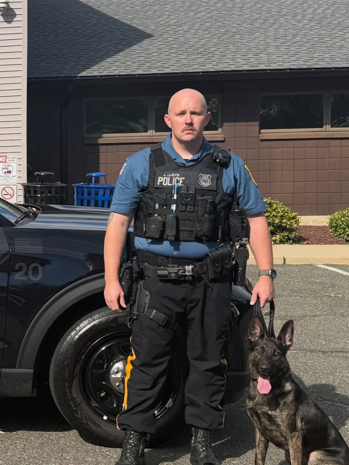 Dog rescued less than an hour before being put down joins monroe police k9 unit Dog rescued less than an hour before being put down joins monroe police k9 unit
