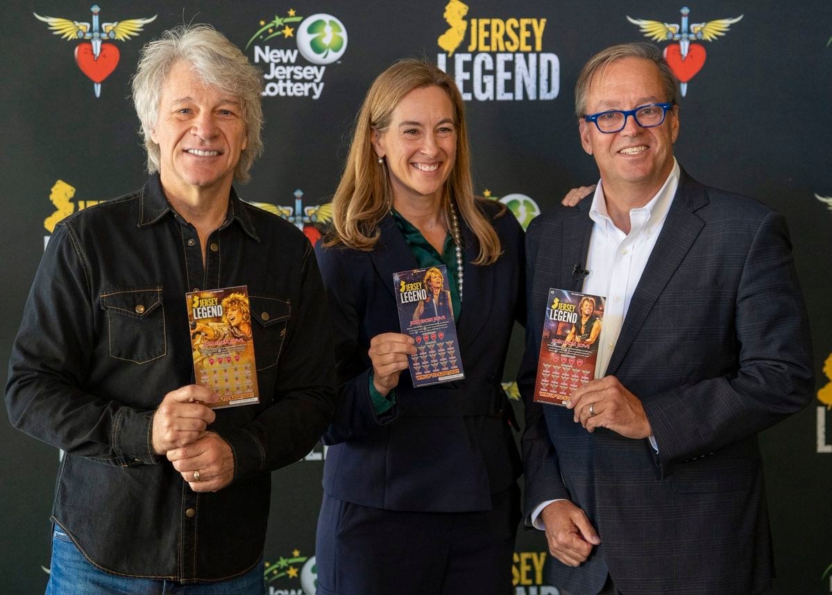 Mikie sherrill offers new jerseyans a new chance to ‘live on a prayer’ with bon jovi lottery ticket Gov. Mikie sherrill and jon bon jovi launch the new jersey legend scratch-off at jbj soul kitchen in red bank.