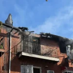 Four injured as bronx apartment fire spreads to second building