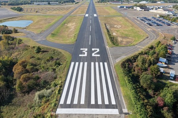 Monmouth airport reopens after runway repaving project completed