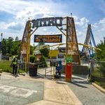 Six flags great adventure shuts down nitro roller coaster after man falls to his death