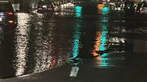 Downtown ocean city flooding prompts travel warning as sunfest opens
