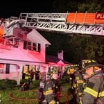 Heavy smoke greets firefighters at toms river structure fire