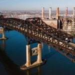 Pulaski skyway shut down in both directions after crash, triggering major delays