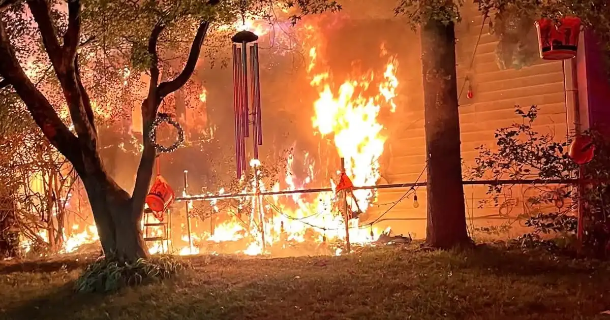 Firefighters battled heavy flames at a building at catherine street and north gaston avenue in somerville.