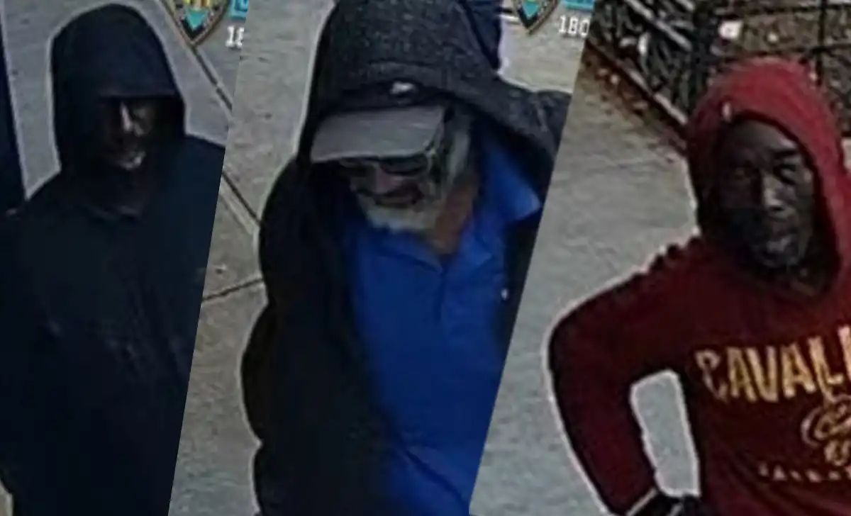 Three suspects wanted after 58-year-old woman punched, kicked and robbed in brooklyn Three suspects are wanted after a 58-year-old woman was punched, kicked and robbed of her phone and $500 near sutter avenue in brooklyn.