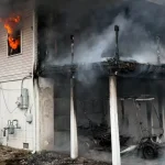 Flooded golf cart sparks west wildwood house fire, firefighters rescue family dog
