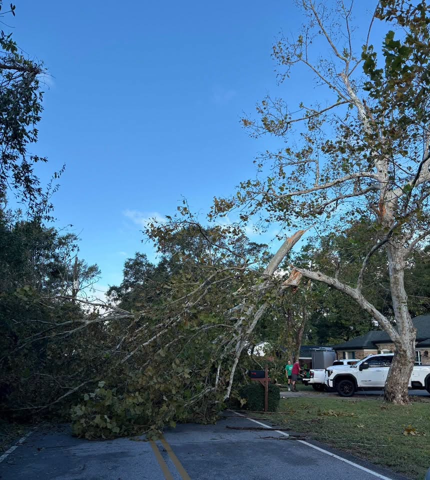 Hurricane damage mounts in destin as downed trees, power lines and sewer backup threats complicate recovery Hurricane damage mounts in destin as downed trees, power lines and sewer backup threats complicate recovery