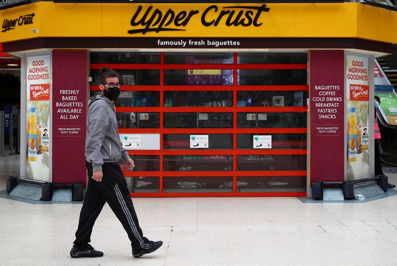 Upper Crust owner's sales on the rise as UK commuters return to the office