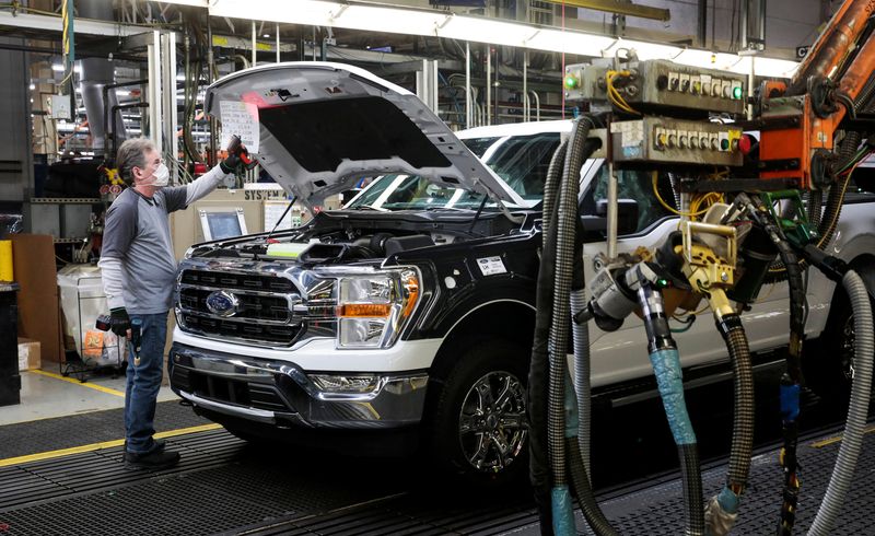 Ford suspends or cuts output at plants due to chip shortage