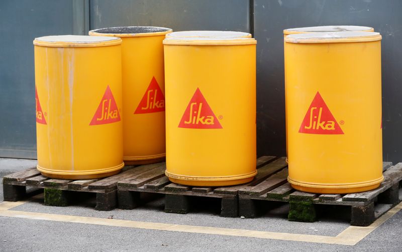 Construction chemicals maker Sika posts highest-ever annual profit