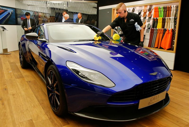 Aston Martin sales rev up on higher prices, more profitable cars