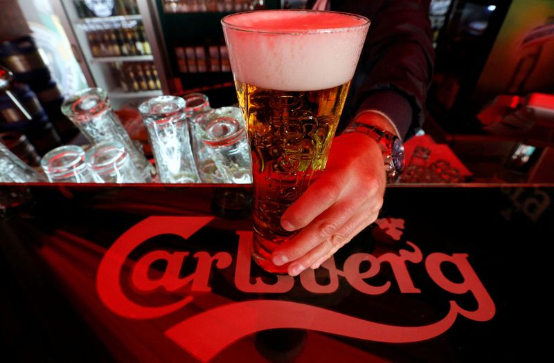 Carlsberg halts operations at two breweries in Ukraine