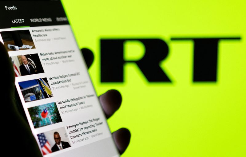 EU bans RT, Sputnik over Ukraine disinformation