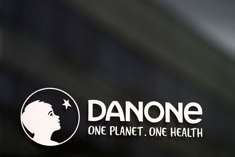 Shares of French food group Danone fall after it closes Ukraine plant, suspends Russia investments