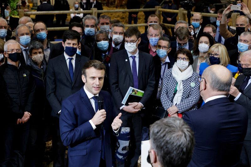 Economic reforms bear fruit as France's Macron seeks re-election