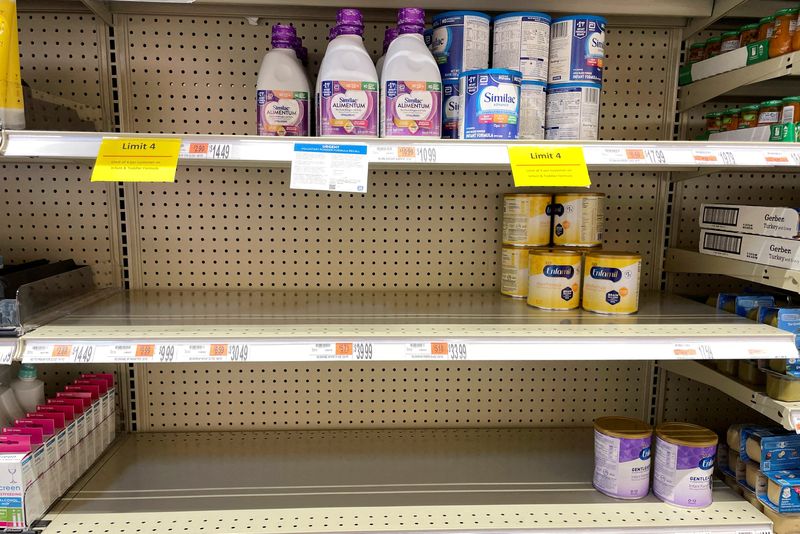 Factbox-Global baby formula makers send products to restock U.S. shelves
