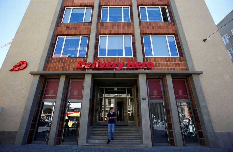 Food deliverer Delivery Hero drops out of Germany's blue chip index
