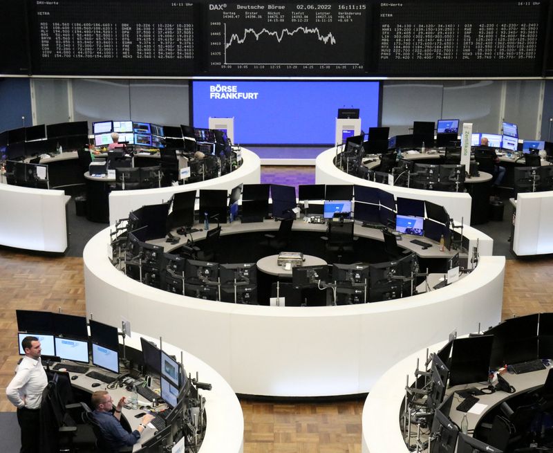 Growth concerns weigh on European shares; retail stocks fall