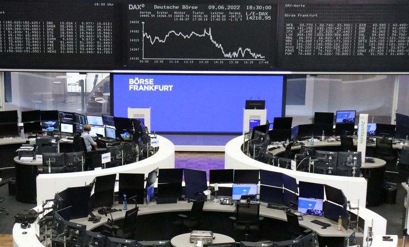 Red-hot U.S. inflation hammers European shares amid recession fears