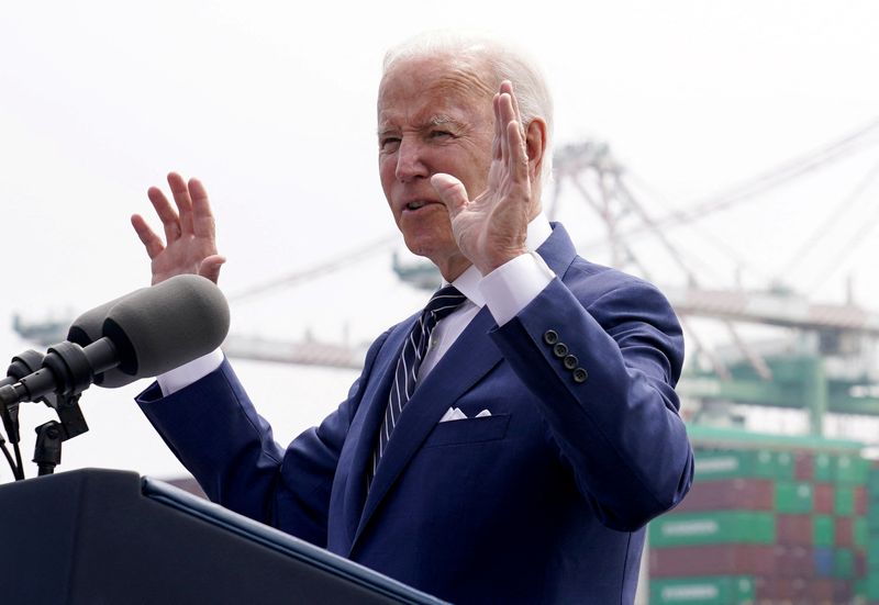 Biden warns U.S. inflation could last 'for a while'