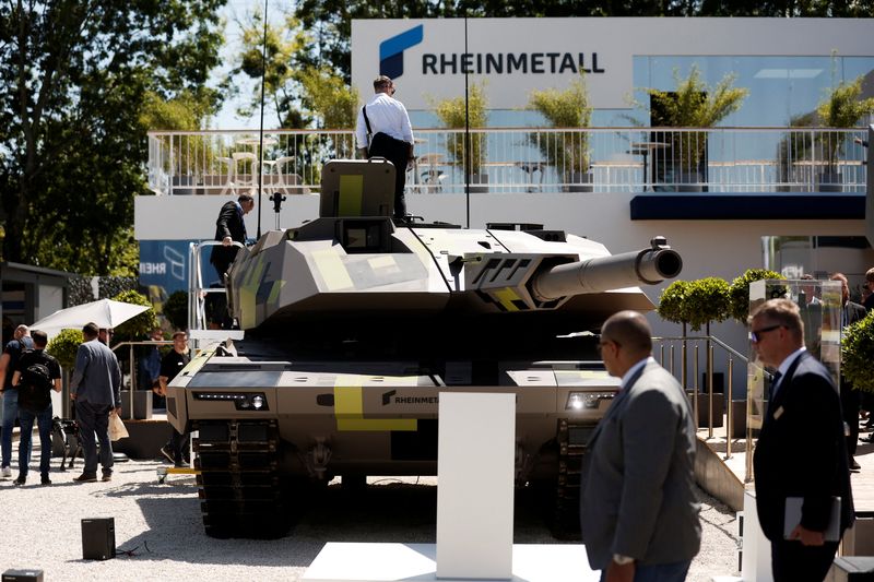 'War is good for business' as drive to arm Ukraine looms over French expo