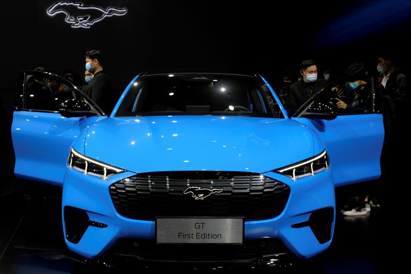Ford recalls 49,000 U.S. Mach-E EVs over potential power loss