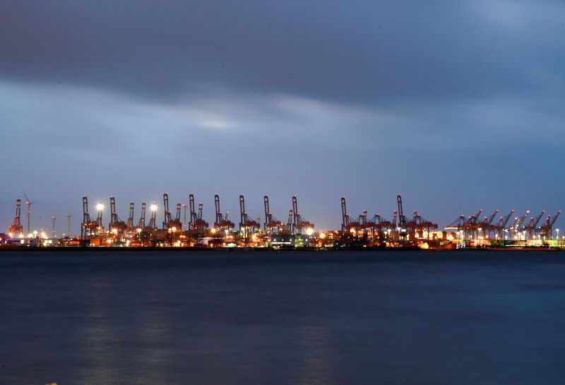 Euro zone trade deficit almost doubles in April