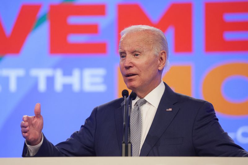 Biden keeping "mind open" on relaxing China tariffs