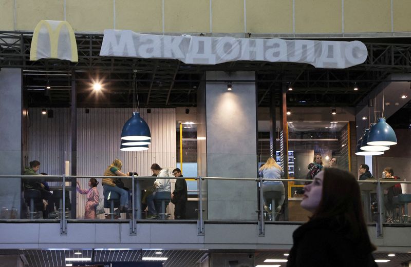Big Macs still sold in Russia despite McDonald's exit