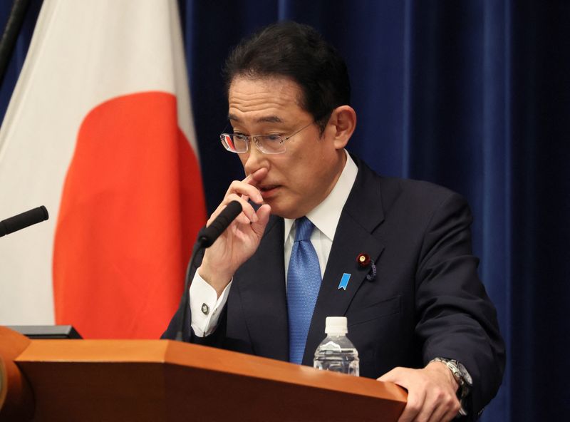 Japan PM Kishida backs BOJ ultra-easy policy while yen worries mount