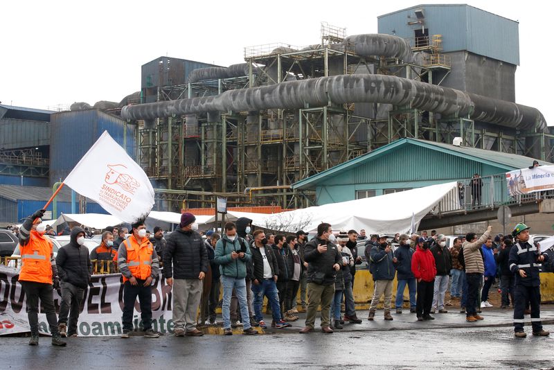 Chile's Codelco and workers reach agreement to end strike