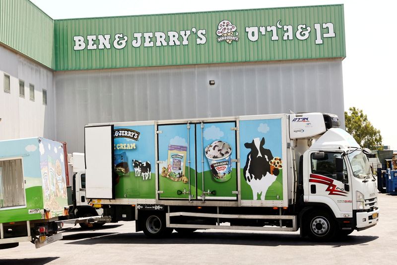 Ben & Jerry's proposes to mediate Israel dispute with parent Unilever