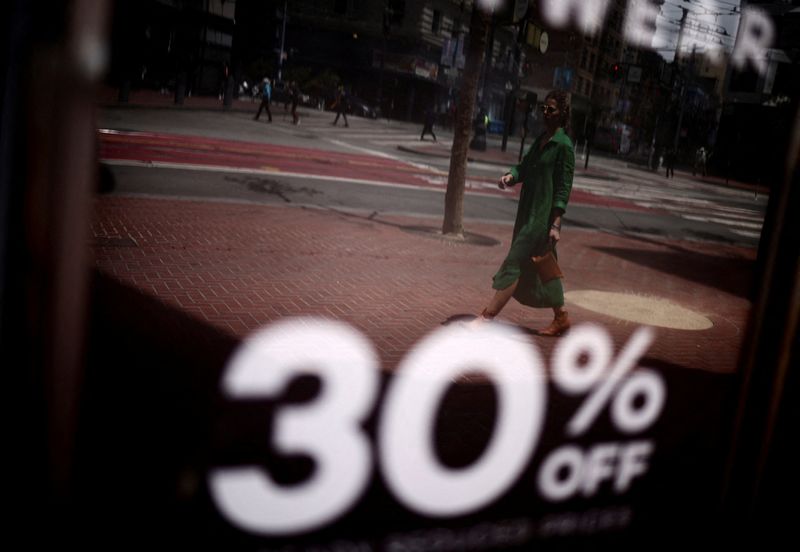 U.S. consumer inflation expectations ease in July, UMich says