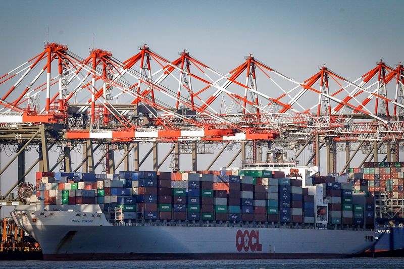 U.S. trade deficit narrows in July; exports at record high