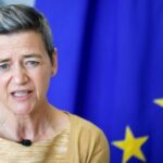FILE PHOTO: Interview of EU antitrust chief Margrethe Vestager