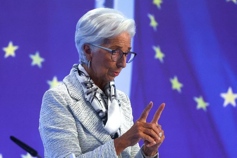 Asked about Italy, ECB's Lagarde says she won't fix 'policy errors'