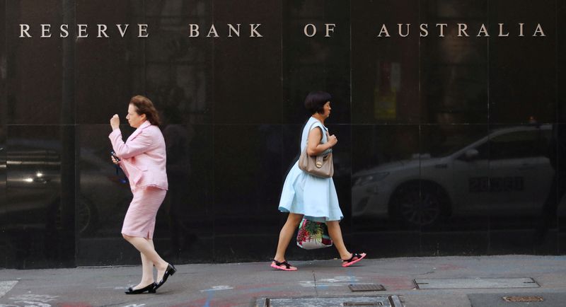 Australian interest rate changes since 1990